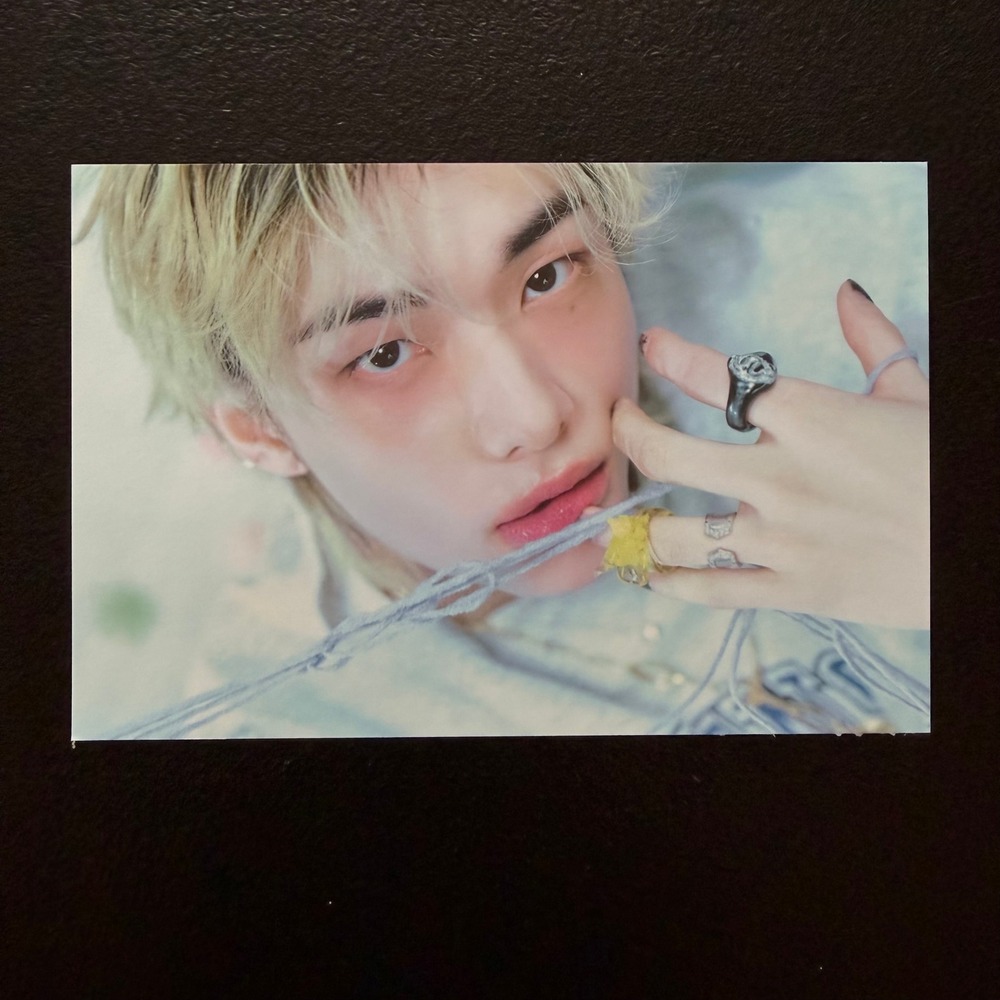 Stray Kids Hyunjin 6th Fan Meeting Stay In Our Little House Official Postcard